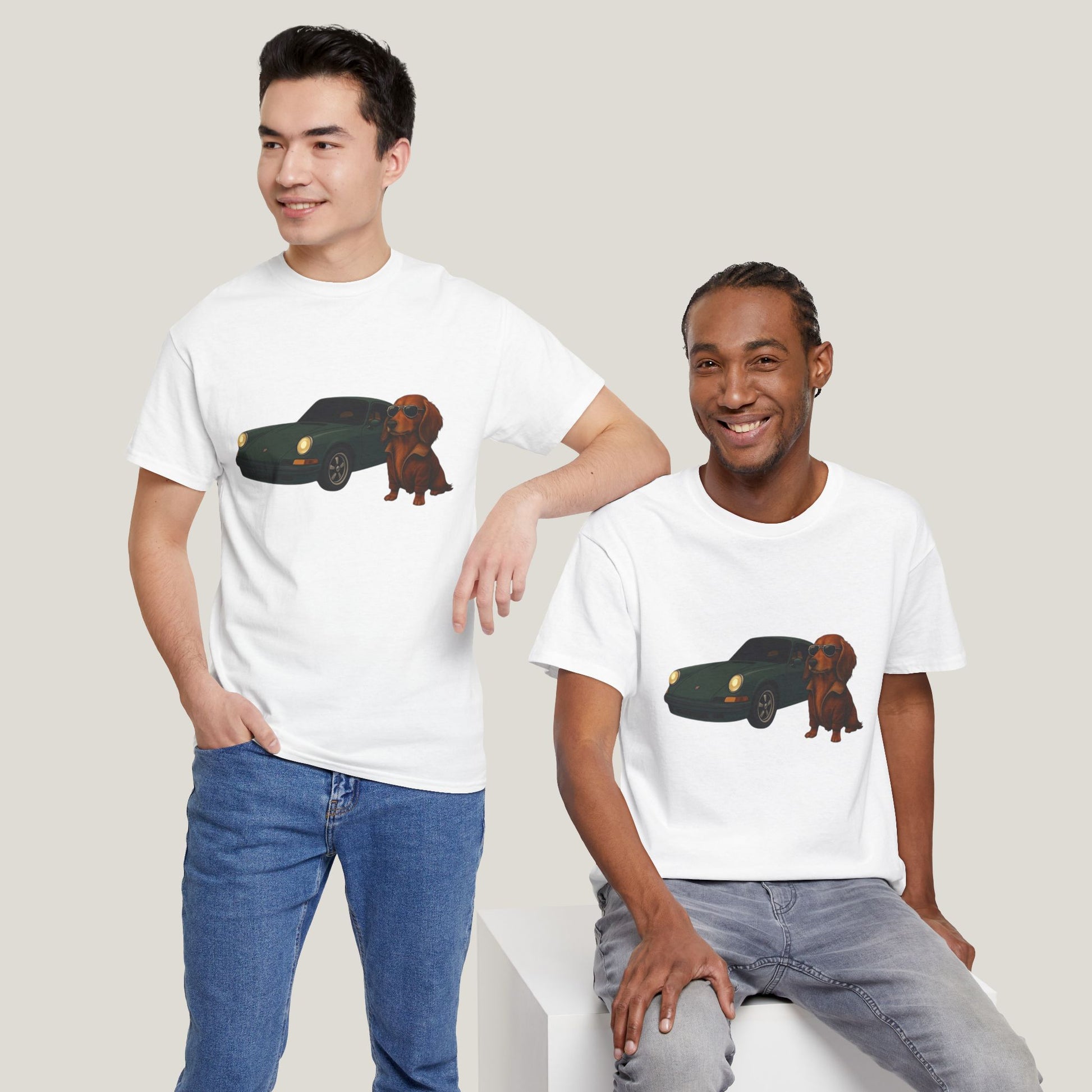 Dachshund Car Tee