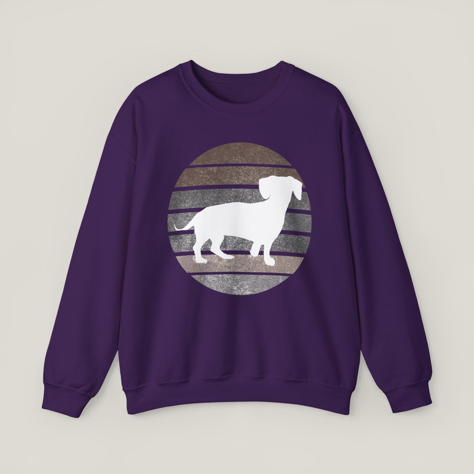 Dachshund Dad Logo Crewneck