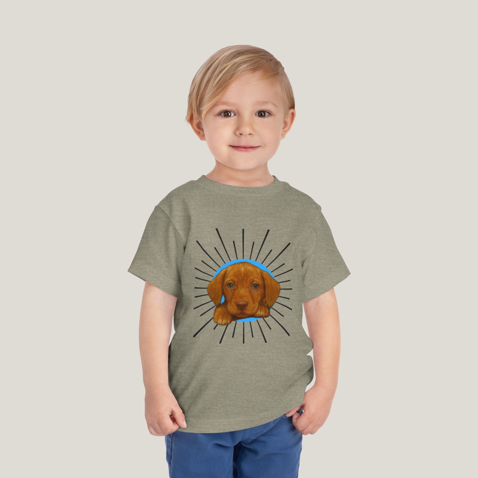 Boy Puppy Toddler Tee