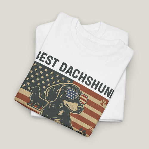 American Dachshund Dad Tee
