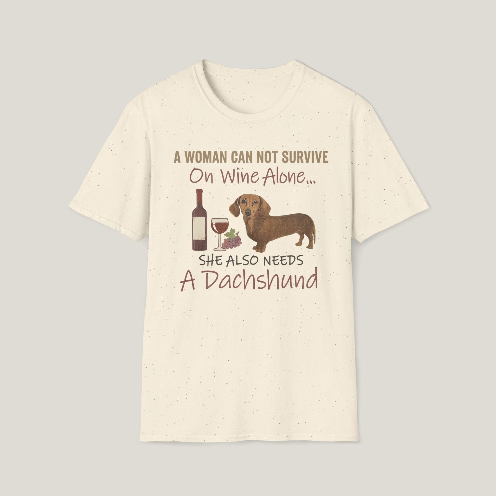 Dachshund Wine Lover Tee