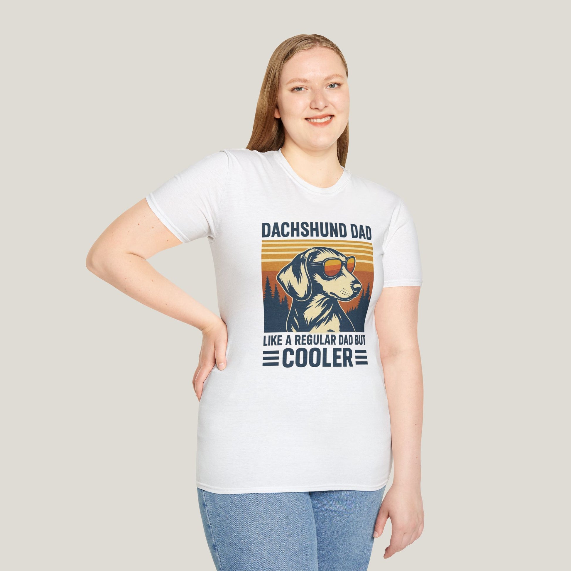 Dachshund Dad Tee