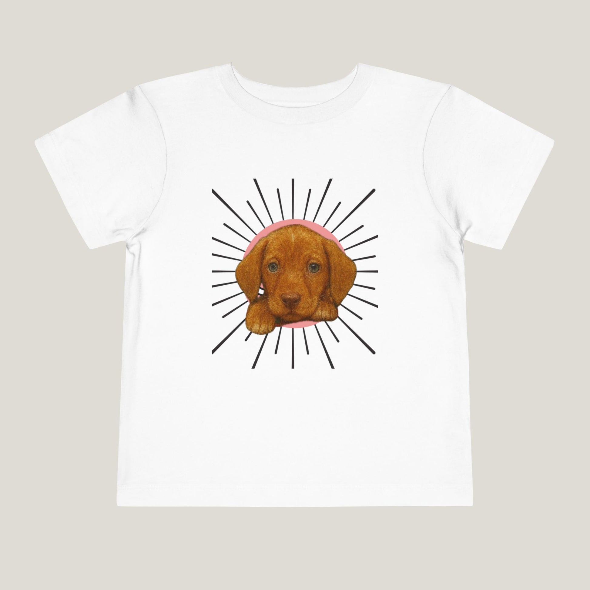 Girl Puppy Toddler Tee