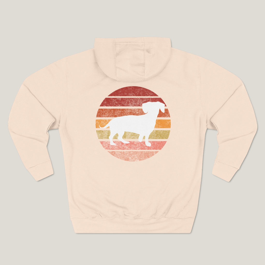 Dachshund Mom Logo Premium Hoodie