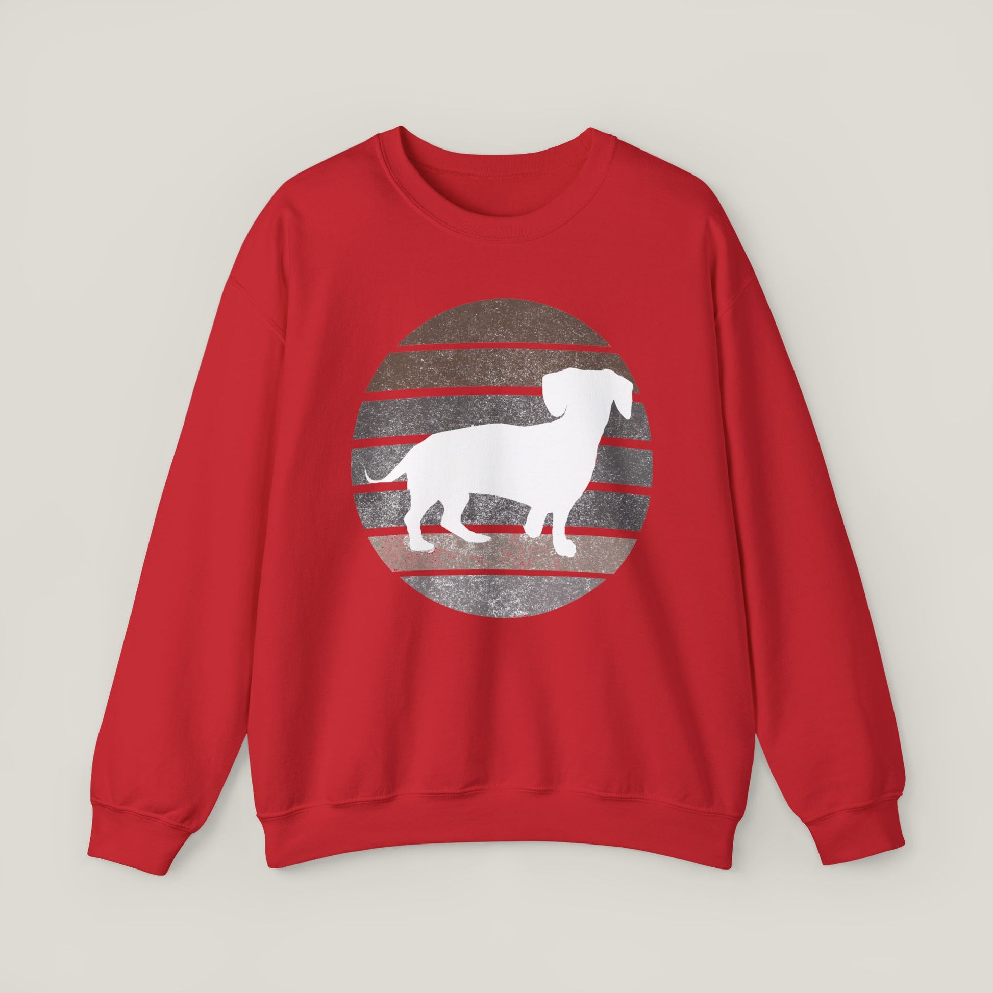 Dachshund Dad Logo Crewneck